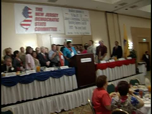 Bill Bradley Breakfast at the Democratic National Convention with Bob Menendez