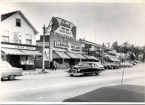 West side of Main Street in 1956