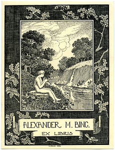 Alexander M. Bing ex libris