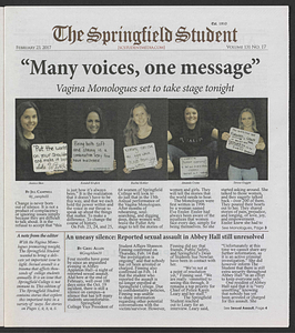 The Springfield Student (vol. 131, no. 26) Feb. 23, 2017
