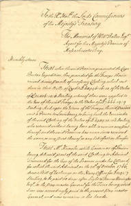 William Bollan papers, Louisburg Reimbursement, undated