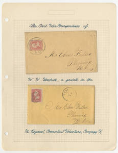Civil War correspondence of William Henry Hendrick