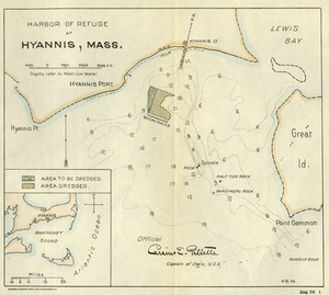 Harbor of Refuge at Hyannis, Mass.