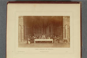 [Albumen photographs in Album of the passion-play at Ober-Ammergau]