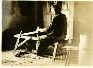 The shingle maker, Monroe, Massachusetts
