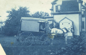 Grange Store delivery cart in Amherst