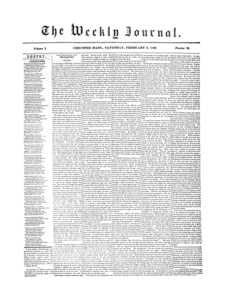 Chicopee Weekly Journal, February 9, 1856