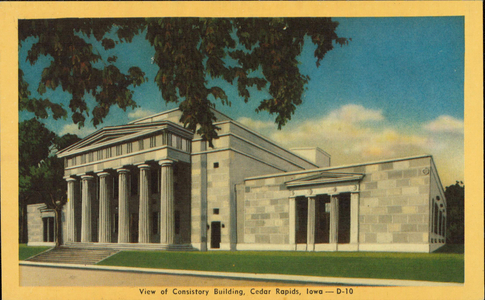 Consistory Building, Cedar Rapids, Iowa