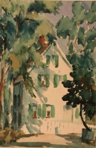 "Green Shadows" Koren Der Harootian (1909-1982)