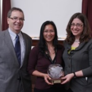 Joint Committee on the Status of Women wins Sharon P. Clayborne Staff Award, 2012