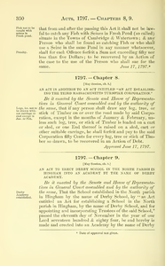 1797 Chap. 0008 An Act In Addition To An Act Intitled "An Act Establishing The Third Massachusetts Turnpike Corporation."