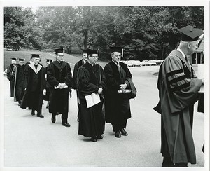 Honorary degree procession
