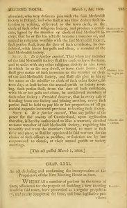 1807 Chap. 0072. An act declaring and confirming the incorporation of the Proprietors of the New Meeting House in Saco.