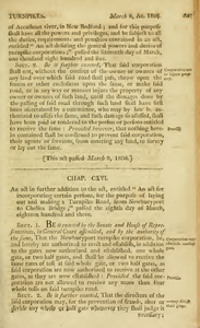 1807 Chap. 0117. An act in further addition to the act, entitled "An act for incorporating certain persons, for the purpose of laying out and making a Turnpike Road, from Newburyport to Chelsea Bridge passed the eighth- day of March, eighteen hundred and three.