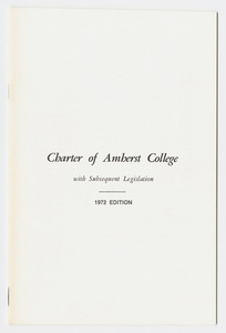 Charter of Amherst College