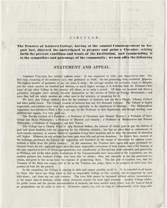 John Fiske letter to Jason Mixter, 1840 December 19, with circular