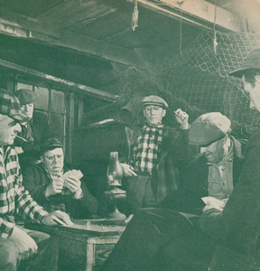 My grandfather at the Sandbar Club during the Depression