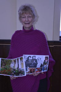 Brenda McSweeney at the Allston Brighton Mass. Memories Road Show