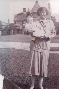 Mother with William MacDonald as a baby
