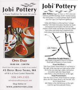 Jobi Pottery brochure