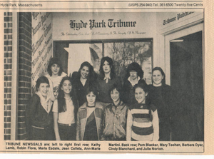 Hyde Park's first paper girls, 1981