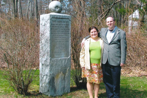 Easter at the Baldwin Apple Monument