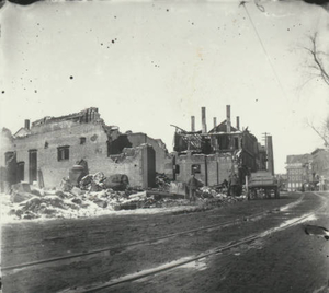 Amesbury's disastrous fire of 1899