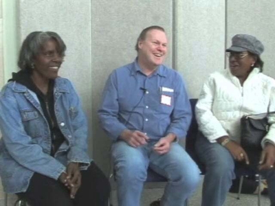 Edythe Copeland, Michael Dana Kennedy, and Lynnette Tyler-Sumpter at the Boston Public Housing Mass. Memories Road Show: Video Interview
