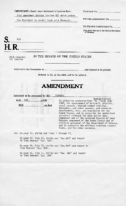 Amendment to S. 428. This amendment deletes Section 802 which orders the President to permit trade with Rhodesia