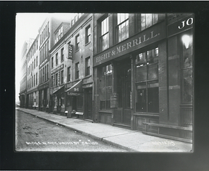 Buildings on west side of Union Street, numbers 96 to 100