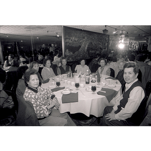 Guests at a Chinese Progressive Association party