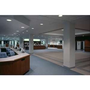 Snell Library lobby