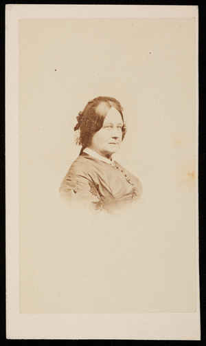 Studio portrait of Mrs. Lincoln, Boston, Mass., undated
