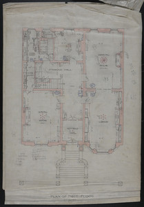 Plan of First Floor, undated
