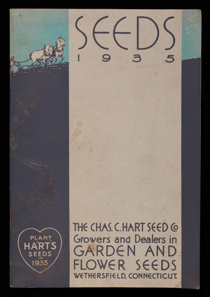 Seeds 1935, The Chas. C. Hart Seed Co., Wethersfield, Connecticut