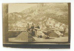 Cannons at a garrison in Monaco