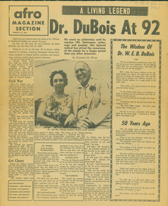 Dr. Du Bois at 92