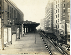 South Station, looking southbound