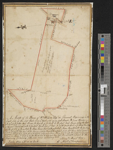 A map of the farm of Wm. Wilson esqr. in Clermont ...