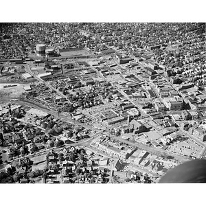 Various views of Downtown and vicinity, W. H. Ballard Real Estate, Lynn, MA, Malden, MA