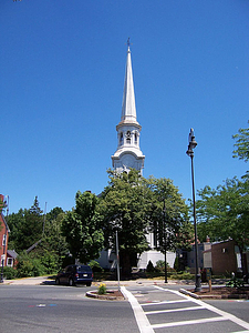 Unitarian Universalist Church at 326 Main Street, Wakefield, Mass.