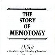 The Story of Menotomy: Settlement of Menotomy/Arlington 1635-1985