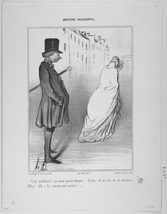 C'est embêtant! ça vous passe devant ...le nez...et on s'en va en chantant... "Hélas! elle a fui comme une ombre!..."