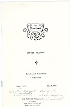 The Dramateurs, Sixth Season Booklet