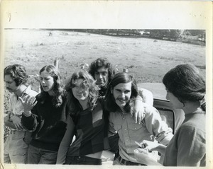 Left to right: Steve Diamond, Anna, Marcie Willis, Paul Robseon, Chris Mathews, and Nina Keller
