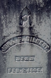 Lyme (New Hampshire) gravestone: Gilbert, Jona (d. 1856)