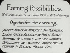 Earning Possibilities (1918)