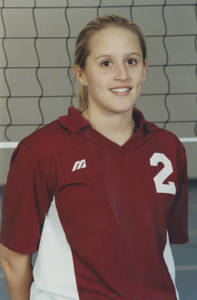 SC volleyball player Jennifer Svatik portrait (2000)