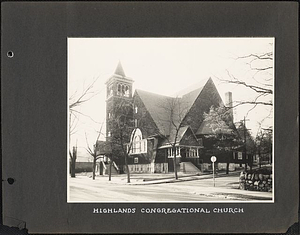 Highland Congregational Church: Melrose, Mass.