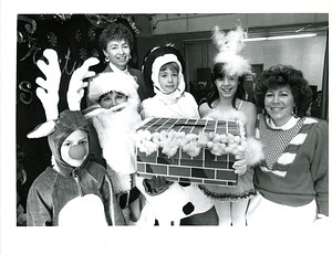 Santa's Frosty Follies Fundraiser at Leblanc School